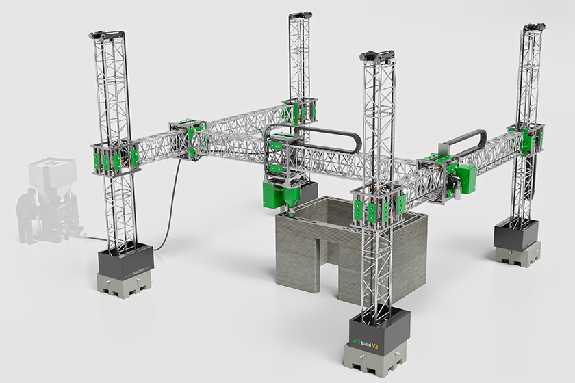 3D-Druck ASTOR Bühne